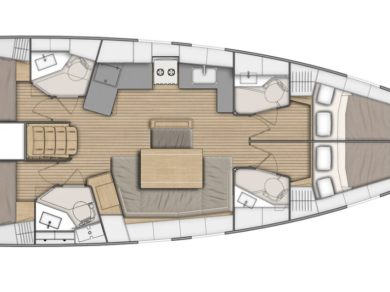 Alquiler Velero en Lefkáda - Bénéteau Oceanis 46.1