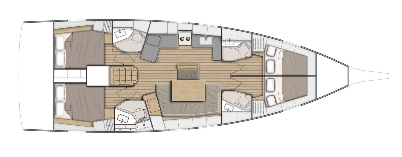 Alquiler Velero en Lefkáda - Bénéteau Oceanis 46.1