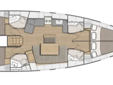 Alquiler Velero en Lefkáda - Bénéteau Oceanis 46.1