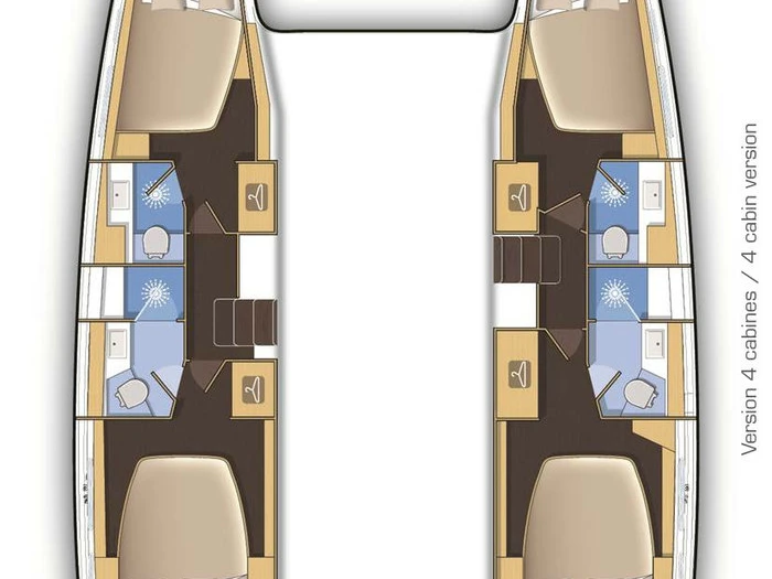 Alquiler de barcos Salamína barato de Lagoon 42