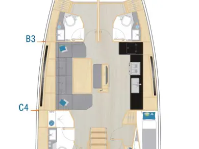 Hanse Hanse 460 de alquiler a Fethiye