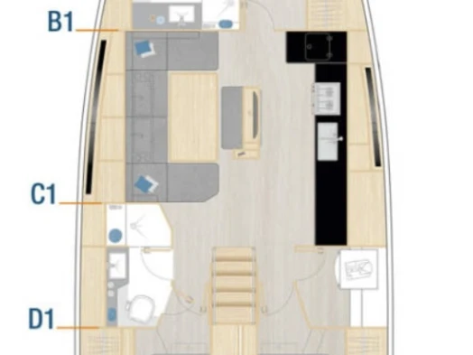 Alquiler Velero Hanse con o sin  título de navegación