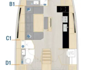 Alquiler Velero Hanse con o sin  título de navegación