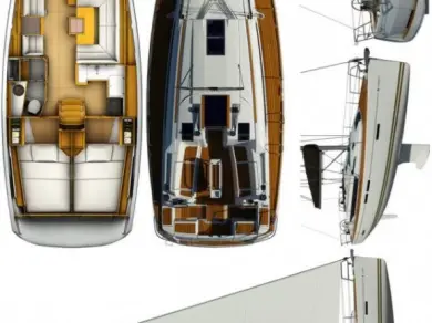 Alquiler de Jeanneau Sun Odyssey 409 en Gouviá