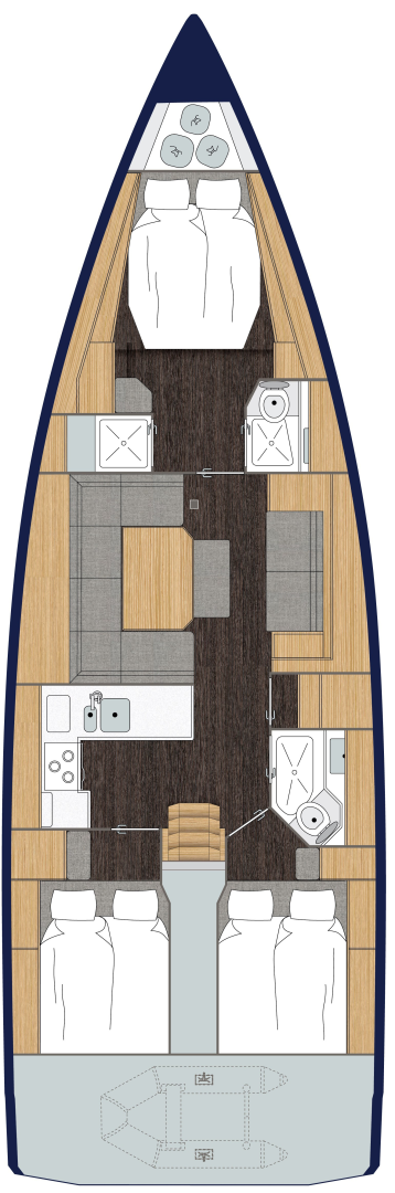 Alquiler Fethiye - Bavaria Bavaria C45 en SamBoat