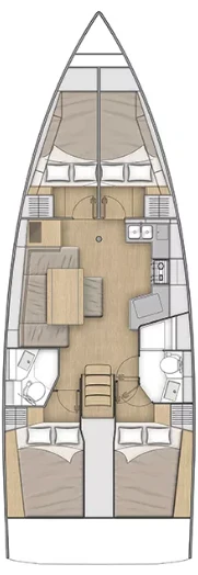 Alquiler Velero Bénéteau con o sin  título de navegación