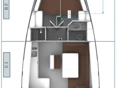Bavaria Cruiser 46 de alquiler a Marmaris
