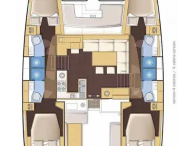 Alquiler Catamarán en Skiathos - Lagoon Lagoon 46