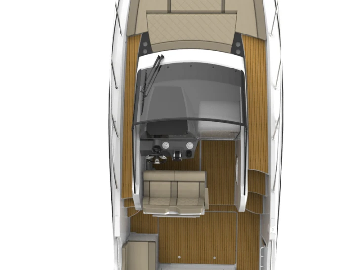 Alquiler de Quicksilver Quicksilver Activ 875 Sundeck en Tribunj