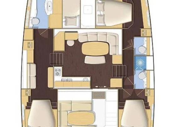 Alquiler Rogoznica - Lagoon Lagoon 421 en SamBoat