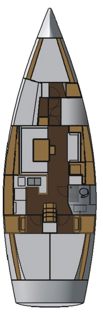 Alquiler de Velero, con o sin patrón Salona Punat