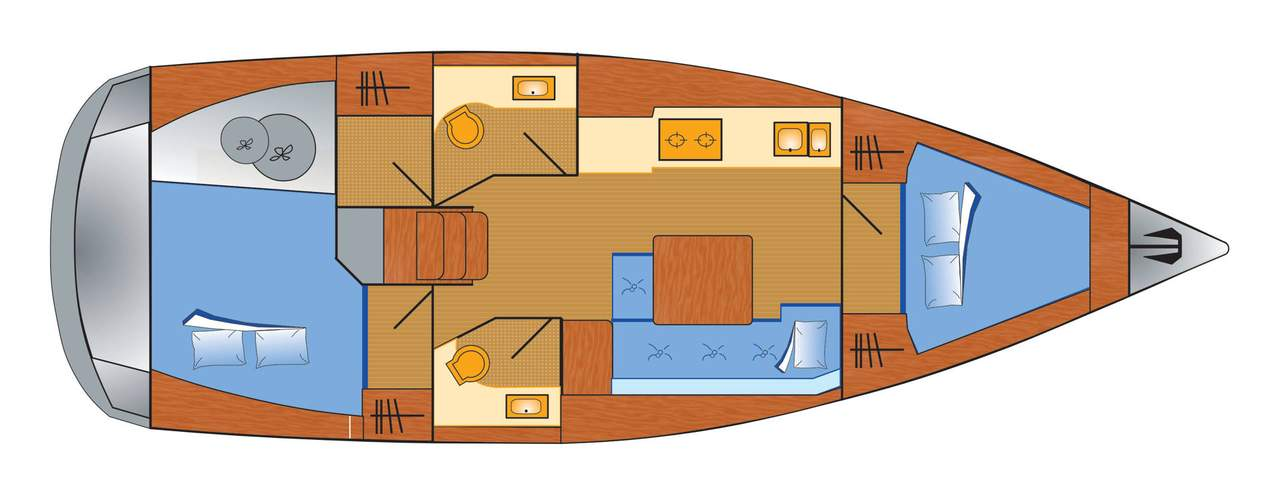 Alquiler Velero en Barth - Dufour Dufour 382 Grand Large
