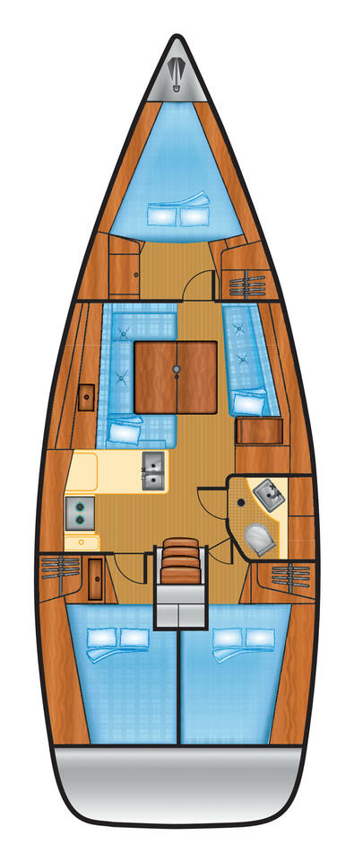 Bénéteau Oceanis 37 de alquiler a Flensburg
