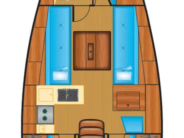 Alquiler de embarcaciones Salona Salona 38 enHeiligenhafen en Samboat