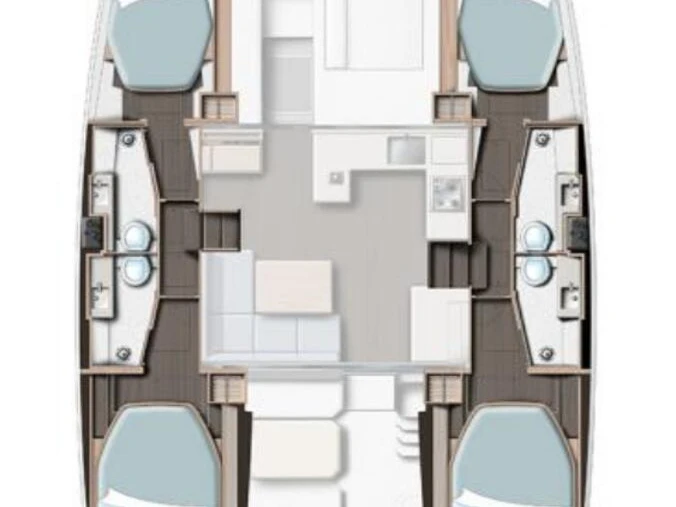 Alquiler Catamarán Leopard Catamarans / Robertson & Caine con o sin  título de navegación