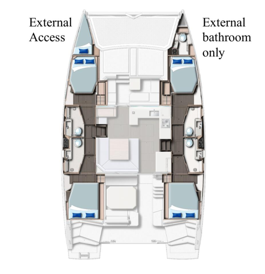 Alquiler de barcos Cannigione barato de Leopard 45