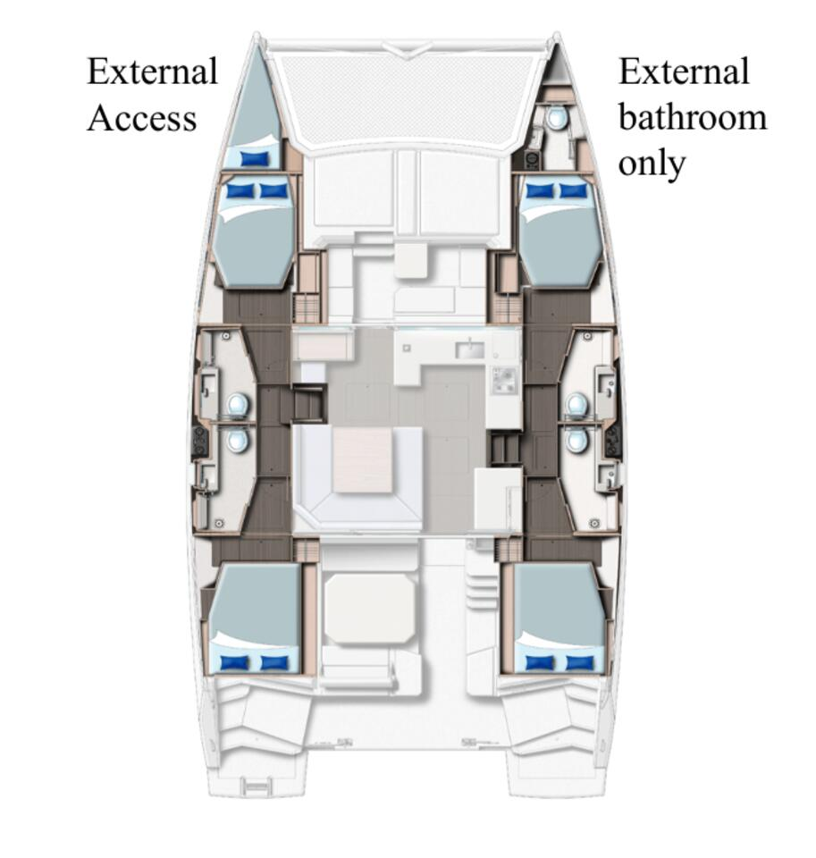 Alquiler Catamarán en Procida - Leopard Catamarans / Robertson & Caine Leopard 45
