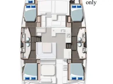 Alquiler de Catamarán, con o sin patrón Leopard Catamarans / Robertson & Caine Procida