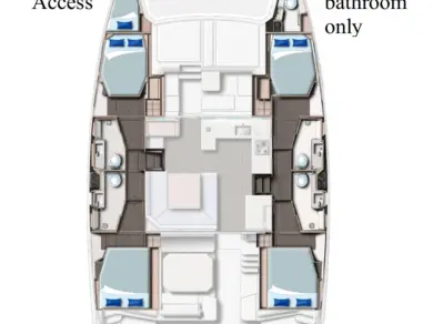 Alquiler Catamarán Leopard Catamarans / Robertson & Caine con o sin  título de navegación
