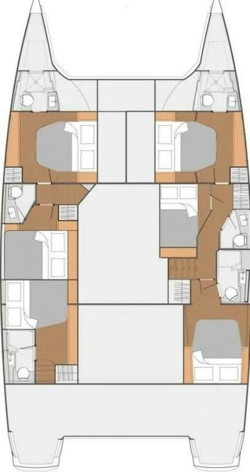 Alquiler Catamarán Fountaine Pajot con o sin  título de navegación