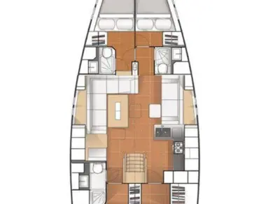 Hanse Hanse 545 de alquiler a Split
