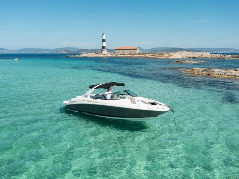 Alquiler Lancha Sea Ray con o sin  título de navegación