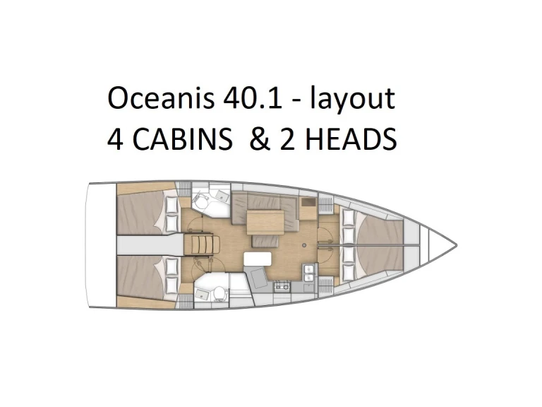 Alquiler de Bénéteau Oceanis 40.1 en Carloforte