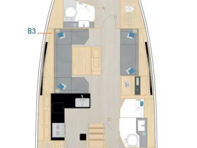 Alquiler Velero Hanse con o sin  título de navegación