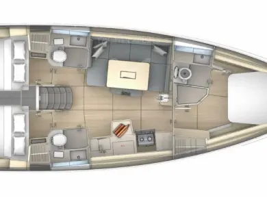 Alquiler de barcos Álimos barato de Dufour 41