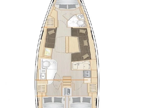 Alquiler de Velero, con o sin patrón Hanse Seget Donji