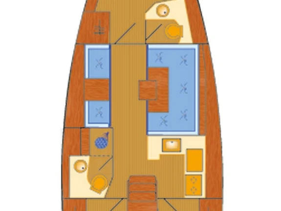 Alquiler de embarcaciones Jeanneau Sun Odyssey 419 enPunat en Samboat
