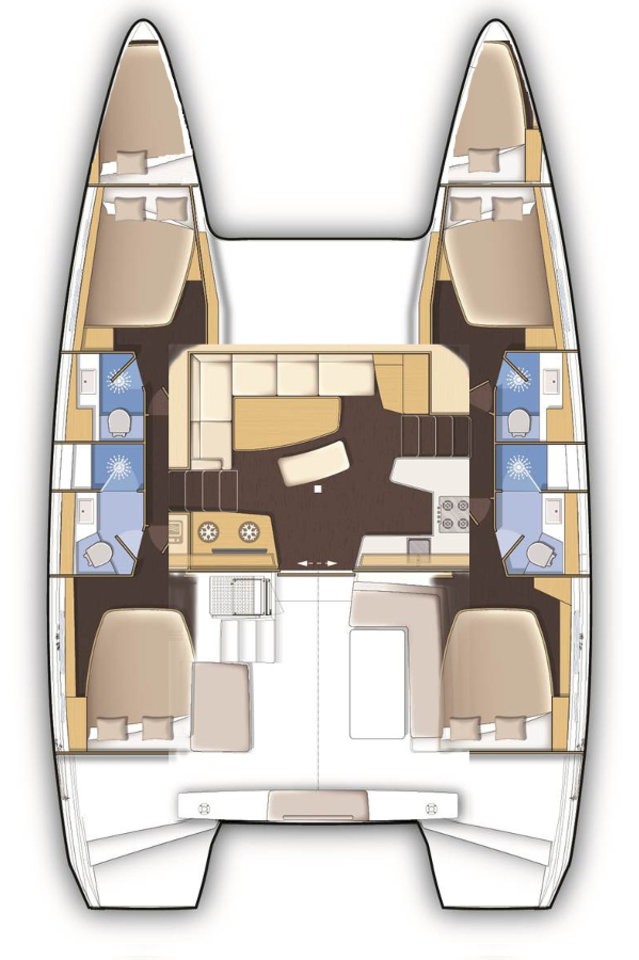 Alquiler de barcos Álimos barato de Lagoon 42