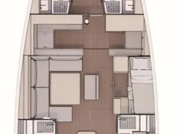 Alquiler de barcos Biograd na Moru barato de Dufour 530