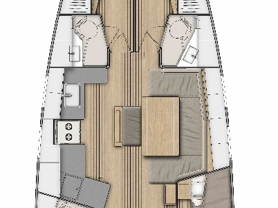 Alquiler Velero Bénéteau con o sin  título de navegación