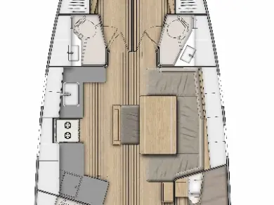 Alquiler Velero Bénéteau con o sin  título de navegación