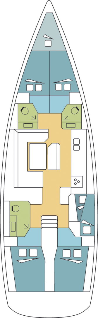 Jeanneau Sun Odyssey 509 de alquiler a Zaton