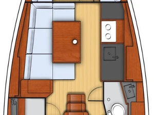 Alquiler de Bénéteau Oceanis 38 en Lefkáda