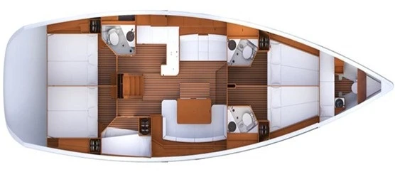 Alquiler de embarcaciones Jeanneau Jeanneau 53 enCos en Samboat