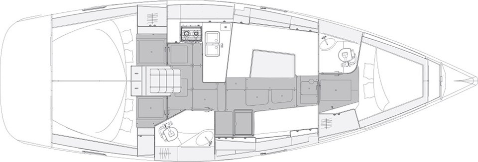 Alquiler Punat - Elan Impression 40.1 en SamBoat