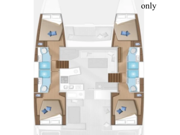 Alquiler de embarcaciones Lagoon Lagoon 46 enFurnari en Samboat