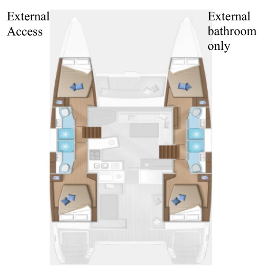 Alquiler de embarcaciones Lagoon Lagoon 46 enFurnari en Samboat