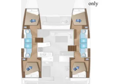 Alquiler de embarcaciones Lagoon Lagoon 46 enFurnari en Samboat
