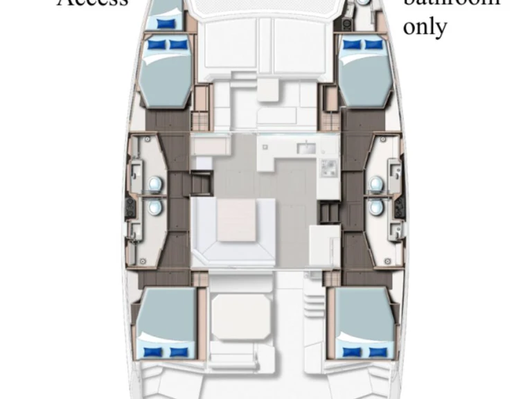 Alquiler de Catamarán, con o sin patrón Leopard Catamarans / Robertson & Caine Procida