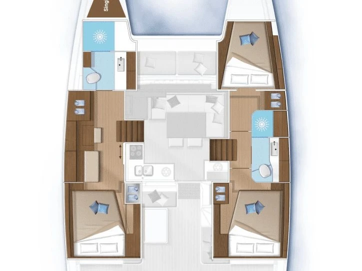 Alquiler de embarcaciones Lagoon Lagoon 40 enRoad Town en Samboat