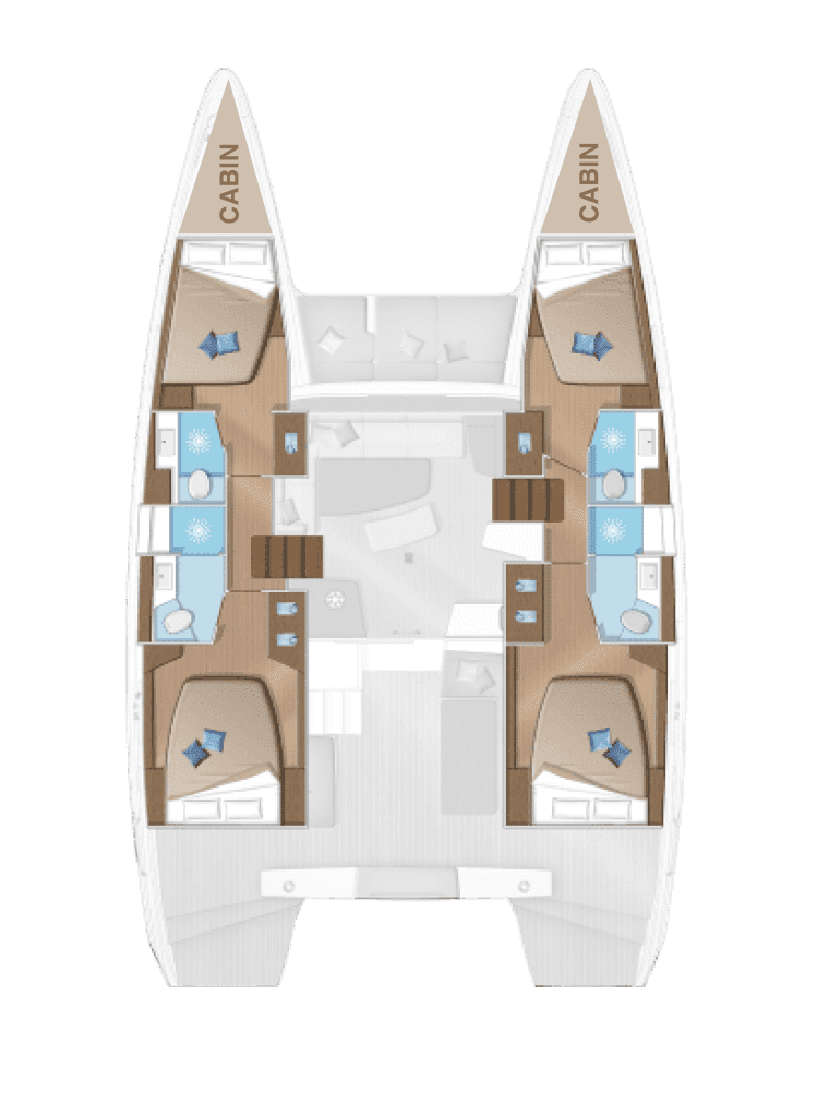 Alquiler Catamarán Lagoon con o sin  título de navegación