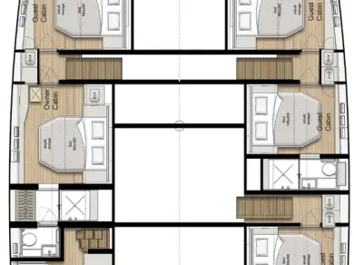 Alquiler de Catamarán, con o sin patrón Sunreef Ko Kaeo (Koh Kaeo)