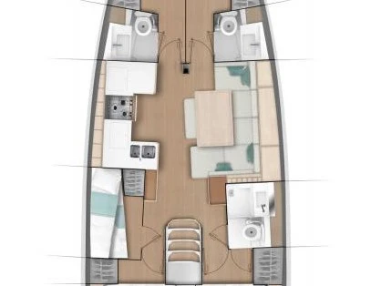 Alquiler de Velero, con o sin patrón Jeanneau Trogir