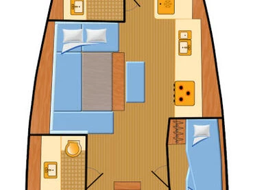 Alquiler de Dufour Dufour 430 en Pula