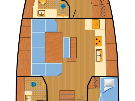 Alquiler Velero Hanse con o sin  título de navegación