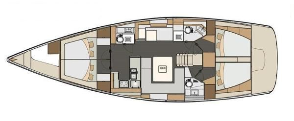 Elan Impression 50 de alquiler a Fethiye